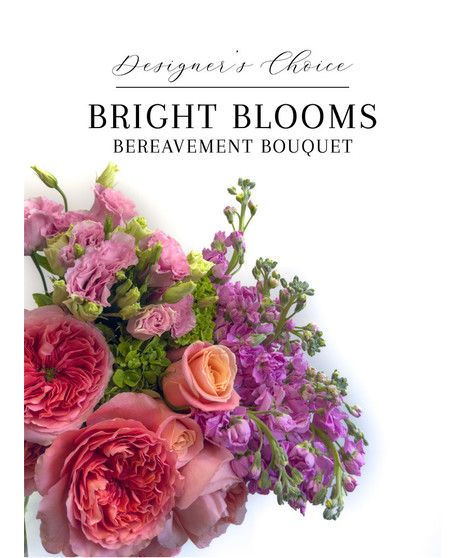 Designer's Choice - Bright Bereavement Bouquet