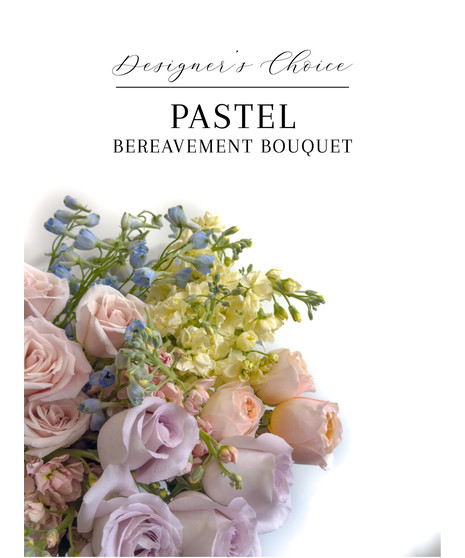 Designer's Choice - Pastel Bereavement Bouquet