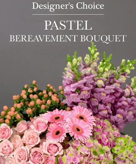 Designer's Choice - Pastel Bereavement Bouquet